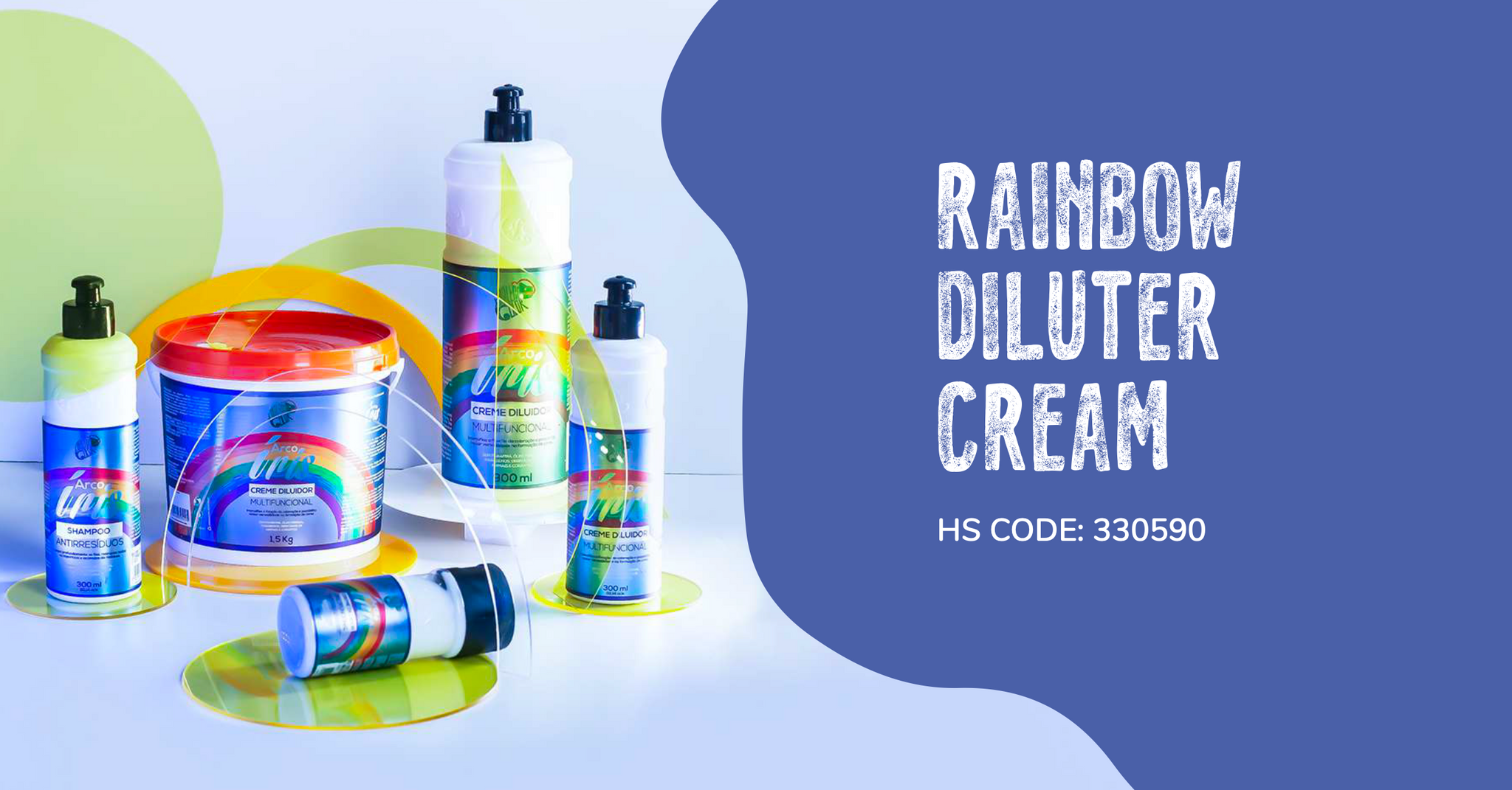 K.C.Colors Diluting Cream Rainbow