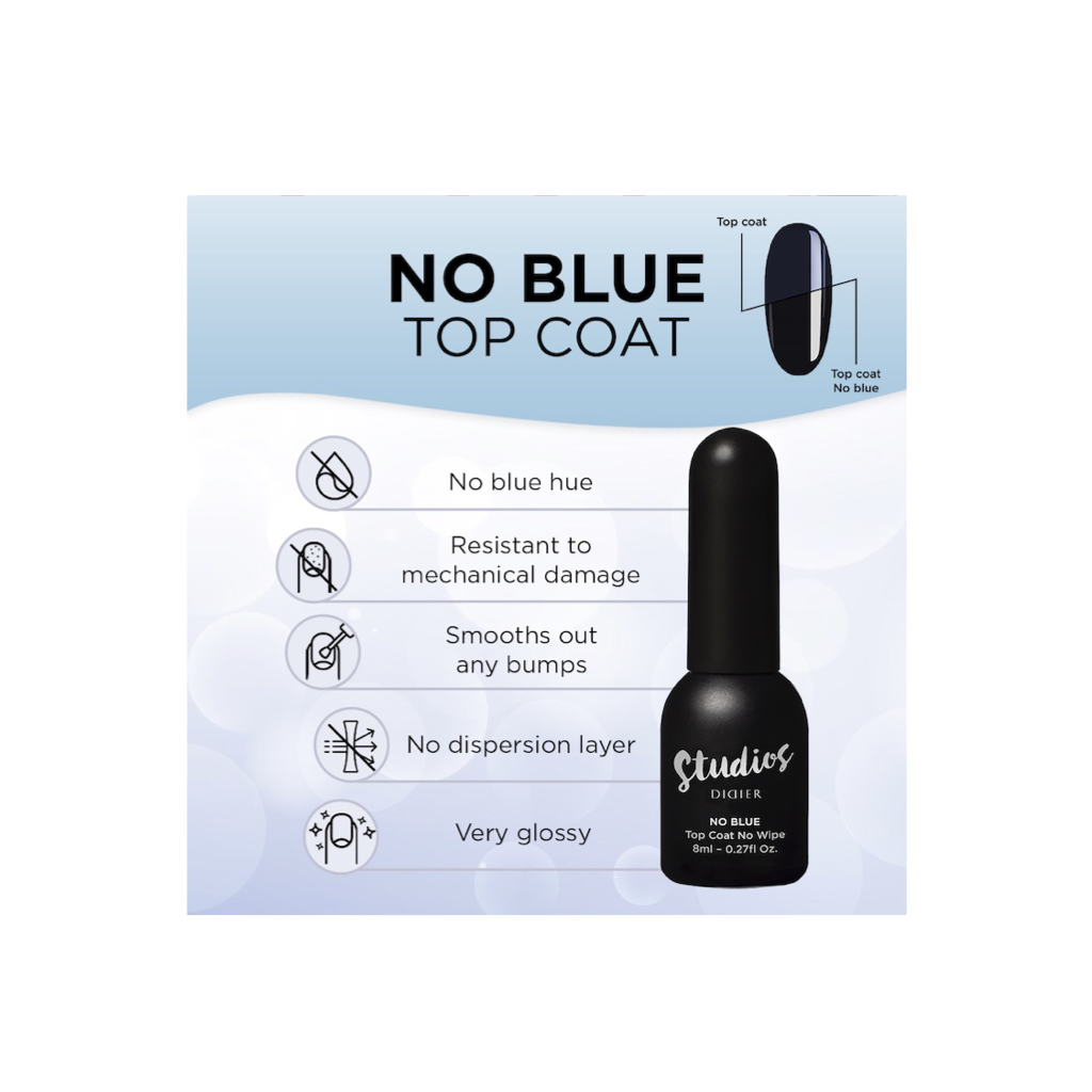 Top Coat No Blue No wipe